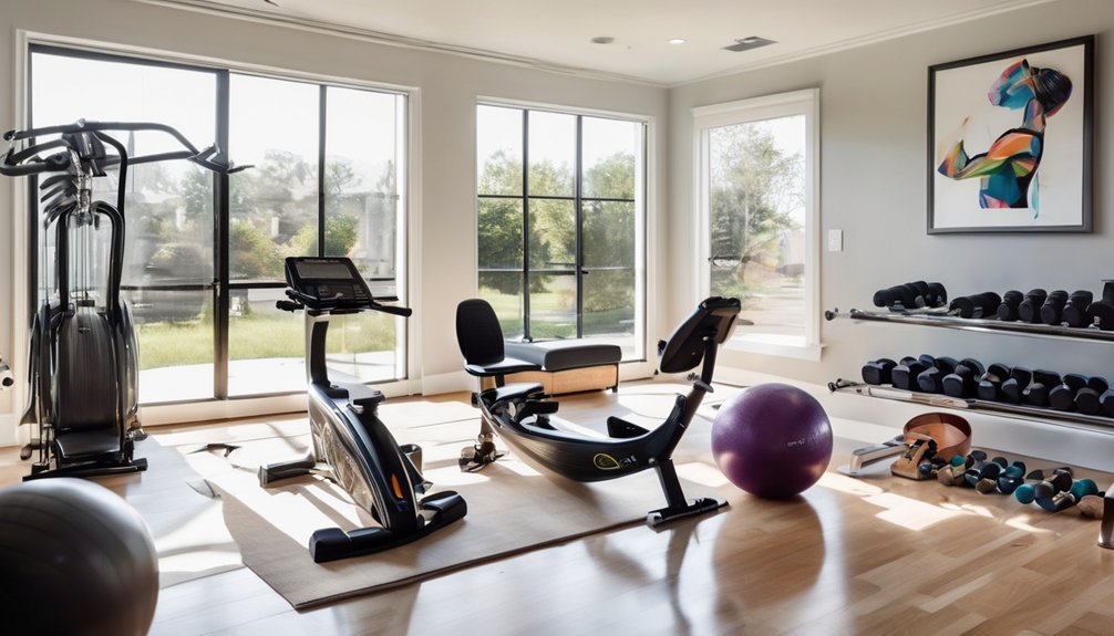 home workout fitness equipment