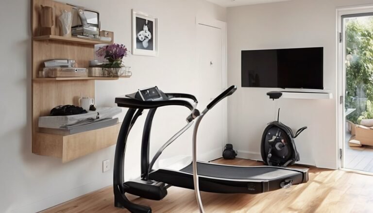 small apartment space saving exercise equipment