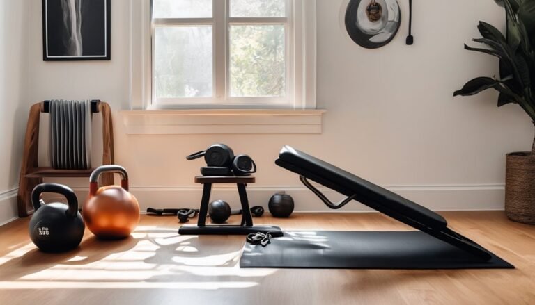 small equipment for compact home gym