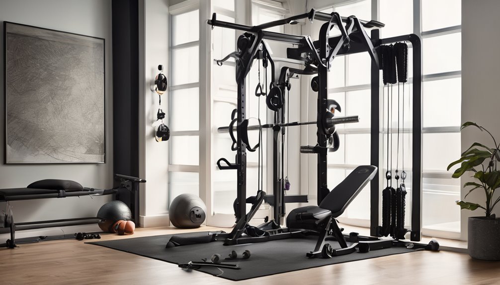 space saving multi function gym gear