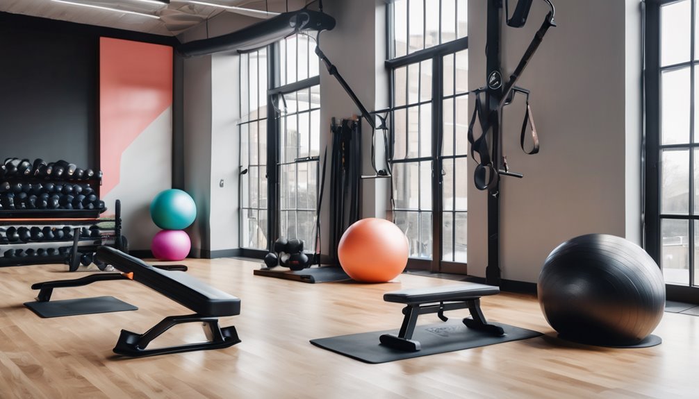 top core workout equipment