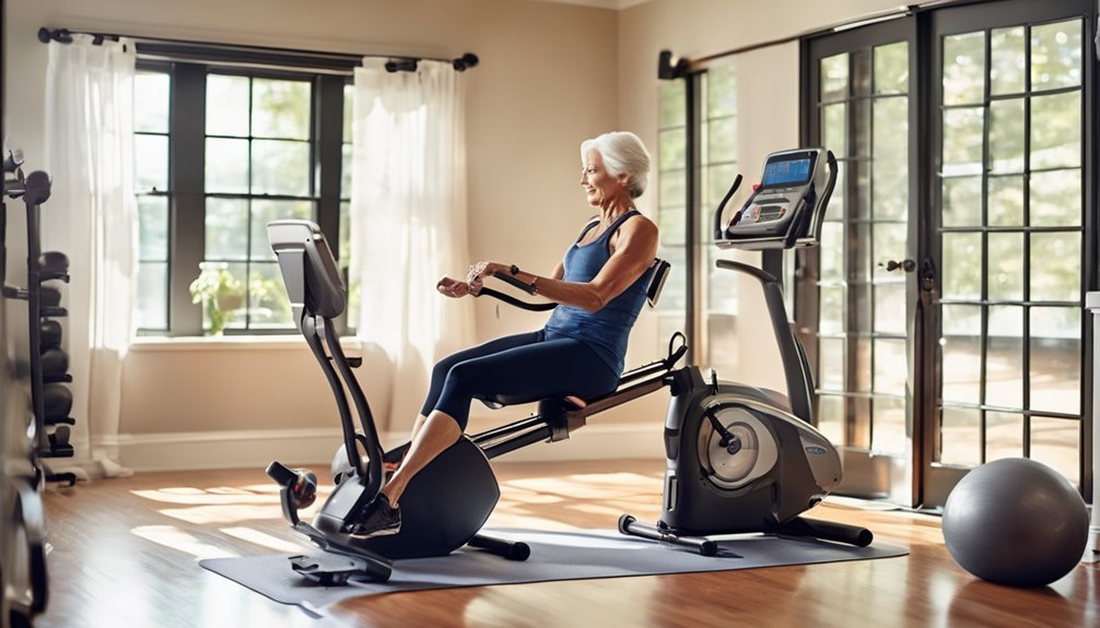 best exercise equipment for elderly at home