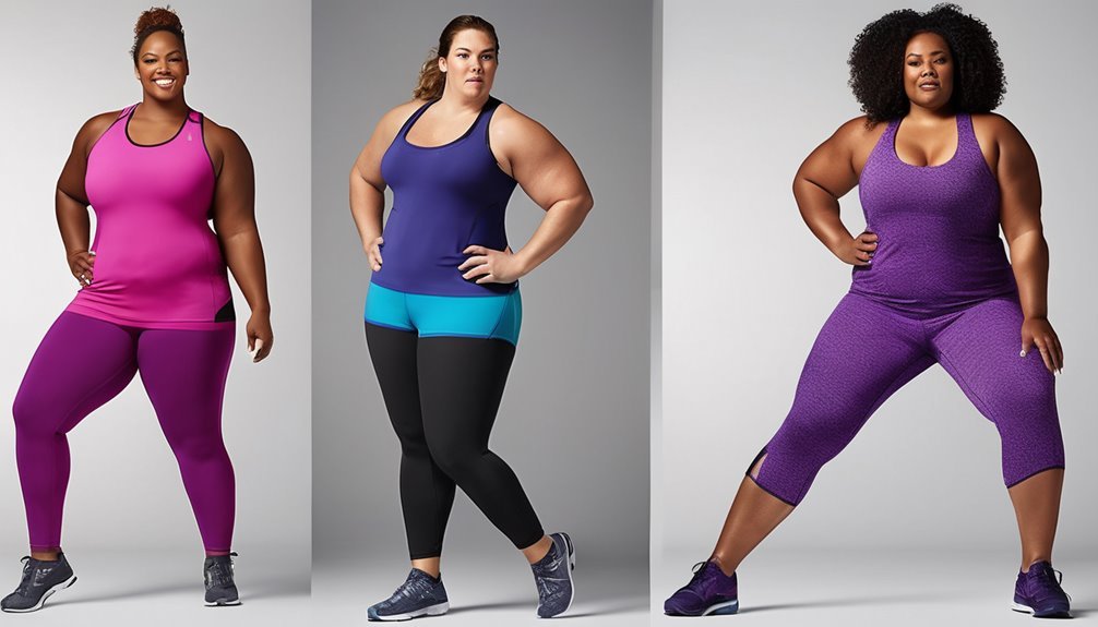 best fitness clothes for plus size
