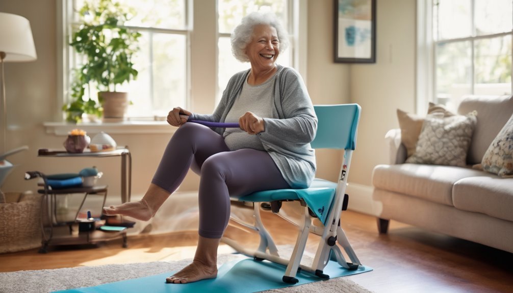 easy to store low impact adjustable quiet equipment