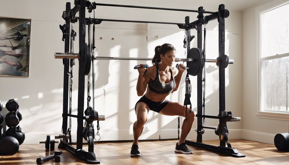 leg strength home gym essentials