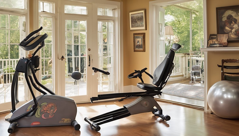 low impact adjustable compact equipment