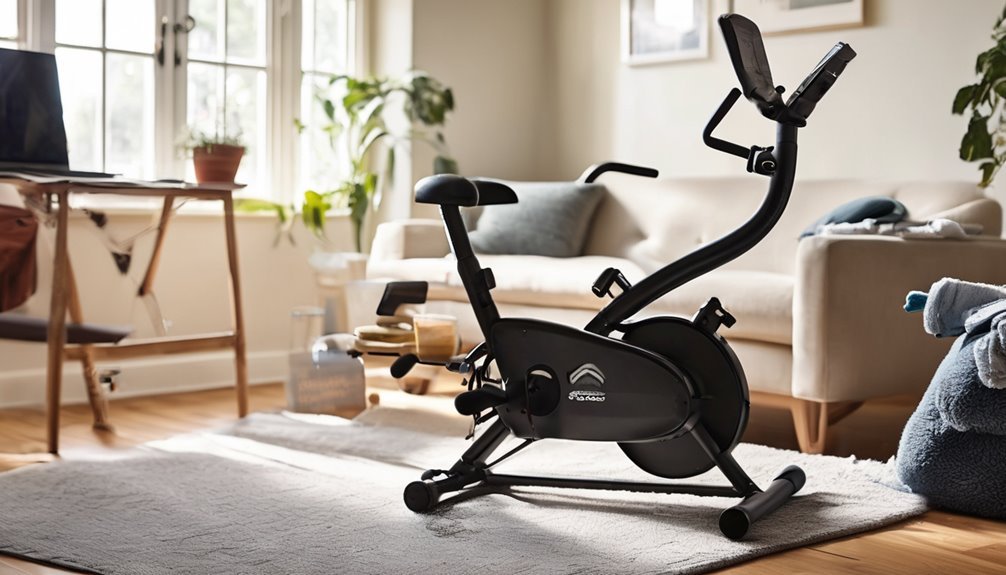 safety focused low impact adjustable home exercise equipment