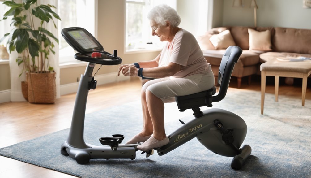 safety focused low impact adjustable resistance equipment for seniors