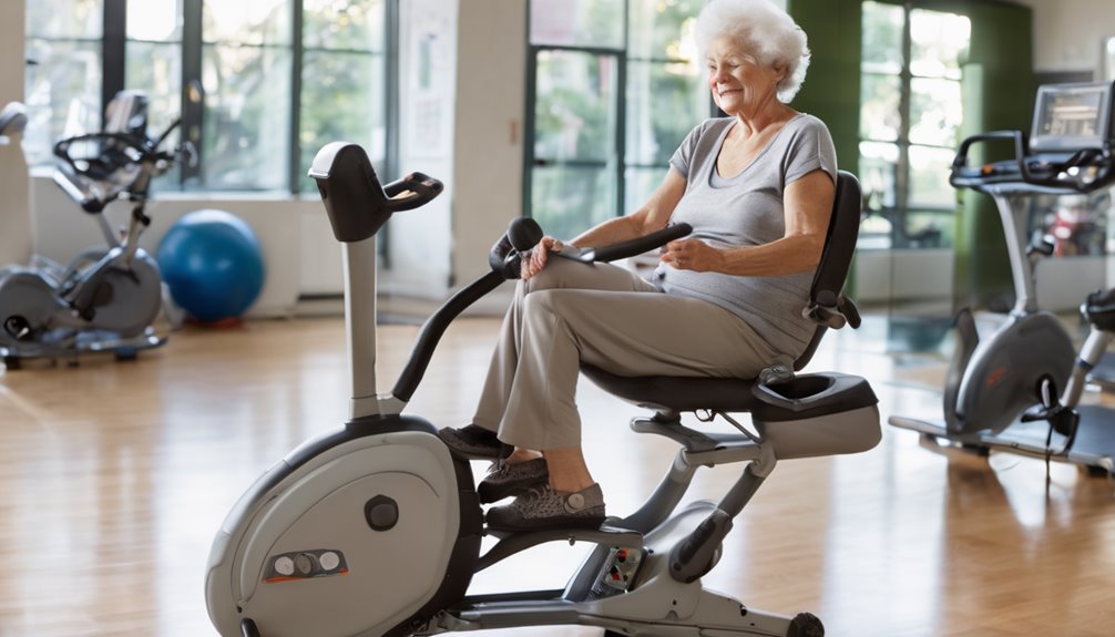 safety focused low impact senior exercise gear