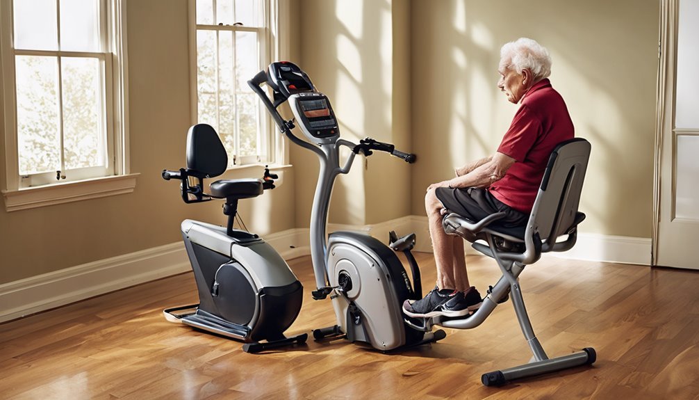 senior friendly exercise equipment list