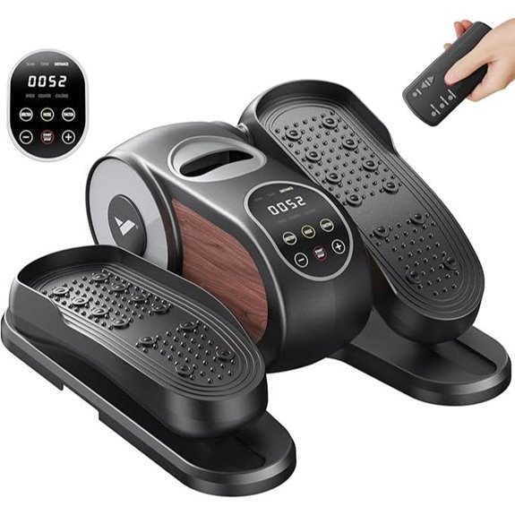 under desk elliptical pedal exerciser